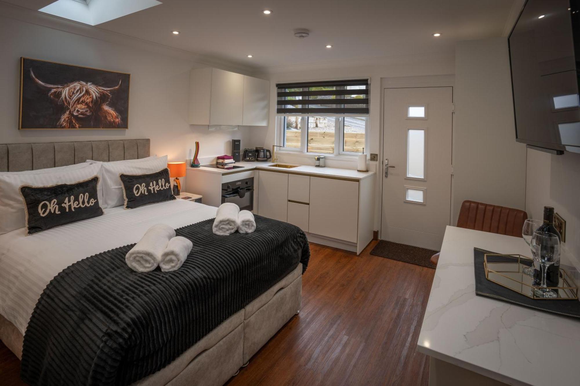 Heather Nook- Luxury Studio In Pitlochry Exterior foto